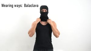 Musion 3 PCS Balaclava Face Mask Bandana Hood Headwear for Bicycle and Riding Motorcycle