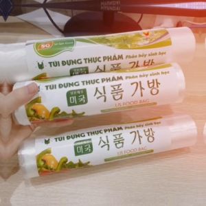 Combo 3 cuộn màng bọc thực phẩm sinh học nhiều kích cỡ tiện lợi và an toàn cho môi trường