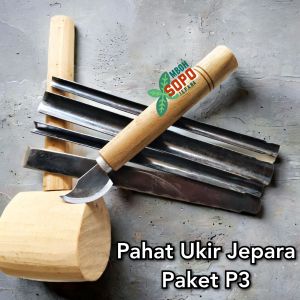 Alat Bonsai dan Kerajinan Pahat Ukir Kayu Jepara Pahat Bonsai Tatah Ukir Paket P3