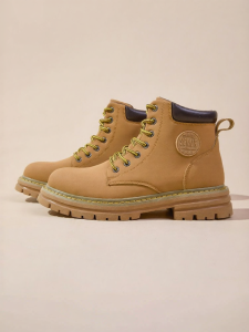 Autumn Winter New High Ankle Work Boot Hiking Shoes