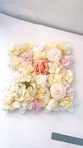 Panel Dinding Karangan Bunga 3D Flower Wall Untuk Dekorasi Latar Belakang Hiasan Pernikahan / Wedding Artificial Flower BG181