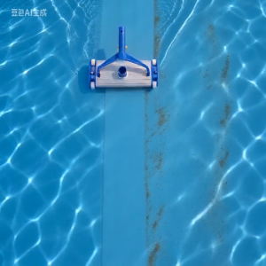 Pool Suction Vacuum Head 18 Inch Aluminum Body Brush for Swimming Pool Cleaning