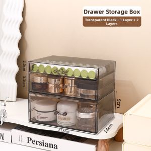 YOUKAMAN | Dustproof Acrylic Drawer Style Storage Box