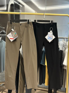 Quick Dry Breathable Summer Thin Mens Elastic Waist Outdoor Sports Waterproof Straight Casual Pants Loose Fit Fashion City Style