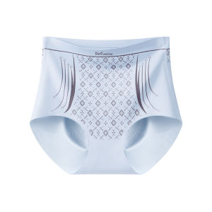 Quần lót nữ MiiOW  vải cotton cạp cao kháng khuẩn không đường may