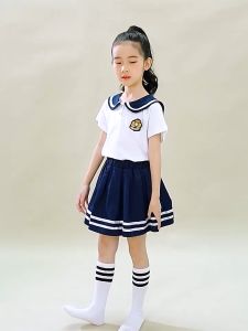 Magic Selection 1-12Y Kids Girls Knee Socks – Pure Cotton Comfortable & Breathable Stripe Mid Tube Socks for Girls