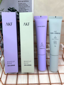 Kem Chống Nắng AKF Light Skin Water Sensation Purple Kem Nền Che Khuyết Điểm Kiểm Soát Dầu Làm Sáng Da Che Giấu Lỗ Chân Lông