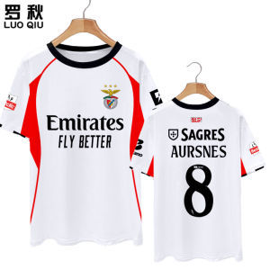 LUOQIU | Áo Thun Jersey Tay Ngắn Khô Nhanh