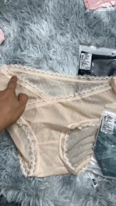 Combo 5 Chiếc Quần Lót Bầu Cạp Chéo Chất Lụa Băng thoáng mát mỏng nhẹ - 9966 Quần lót bầu. quần chip dành cho bầu.