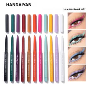 Bút Kẻ Mắt Mềm Mờ Không Thấm Nước Có Sắc Tố Cao Chống Nhòe Kem Mịn Màng Màu Sắc Sống Động Bút Kẻ Mắt Dạng Gel Lâu Trôi