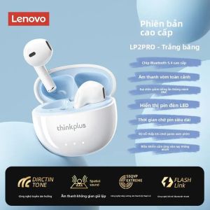 Lenovo | Wireless Long Battery Life Noise Cancelling Sports Bluetooth Headphones