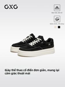 GXG | Giày Nam Thoáng Khí thoải Mái Dây Xỏ Giày Phong Cách Đi Làm Retro