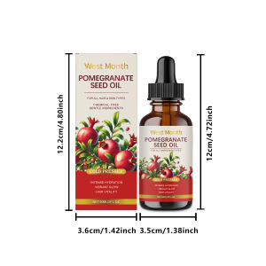 West Month 60ml Pomegranate Seed Moisturizing Essential Oil Gentle Moisturizing and Moisturizing Body Skin Care Essential Oil