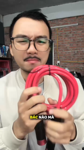 Dây Nhảy Dây Nhảy Thể Lực Siêu Nặng 450gram Đường Kính 9mm Dây Nhảy Tập Thể Thao Gym Luyện Võ Chính Hãng Amalife