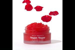 Tẩy da chết môi NCLA BEAUTY Sugar.Sugar  ALL NATURAL LIP SCRUB làm mềm dưỡng ẩm và sáng màu môi 15ml của Mỹ
