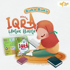 Boardbook Pintar Iqra Untuk Balita Belajar Iqro di lengkapi fabel hijaiyah belajar menulis huruf sambung video animasi belajar Gema Insani
