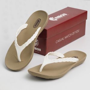 Sandal Jepit Wanita Terbaru Camou Mara Biscotti Sol Karet Anti Licin Empuk dan Stylish