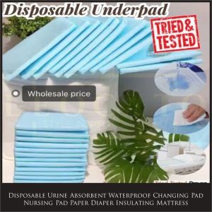 Absorbent Waterproof Disposable Pad Nursing Pad Changing Pad for Elderly and Baby