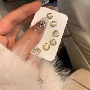 Elegant Cats Eye Stone Earrings Womens Fashionable Luxury Design Ear Jewelry High-End Feeling New 2025 Trendy Accessories