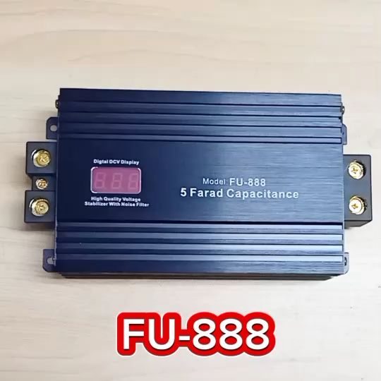 คาปาซิเตอร์ คาปา FU-888 กับ FU-688 5.0FARAD 5ล้านฟารัด คาปา ตัวสำรองไฟ คาปาซิเตอร์ คาปาเพาเวอร์แอมป์ สามารถเลือกรุ่นได้