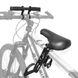 MTB Front Mounted Child Bike Seat | Quick Release Kids Saddle | Soft Baby Seat for 2-5 Years | Mountain Bicycle Frame Accessory