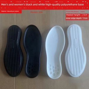 Men Womens Black and White Sole Material Shoe Repair Sole Replacement Material Repair and Replacement Sole