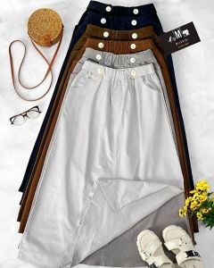 ROK CORDUROY WANITA// ROK CORDUROY PANJANG// ROK WANITA//ROK KEKINIAN