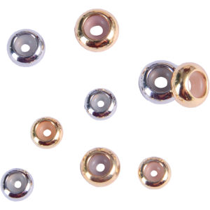 Silicone Positioning Beads Spacer Chain Adjuster Pearl Necklace Bracelet Clasp Handmade Stringing Beads Accessories