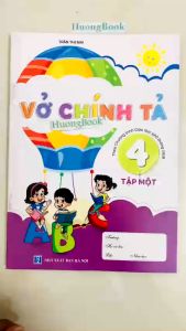 Sách - Combo 2 cuốn Vở chính tả lớp 4 ( theo chương trình giáo dục phổ thông 2018 ) (BT)