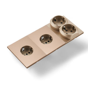 Skin Sensation Rocker Switch Skin Feel Paint Button Light Switch Embedded Integrated Panel Power Sockets Wall Socket Embedded
