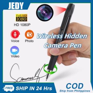 Mini Spy Camera HD 1080P Wireless Hidden Camera Pen Portable Micro Action Cam One Click Recording Night Vision 32GB Storage for Home Office Security Nakatagong Camera