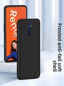 Henyou | Anti-Fingerprint Anti-Sweat Frosted Silicone Case For OPPO Reno2 Z Full Lens Protection Soft Shockproof Cover For Men And Women