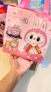 🎁Cute LABUBU Gift Bag🎁 Non Woven Bag Birthday party Student Tote Bag Goodies School Kid Child Bag Beg Hari Jadi Murah