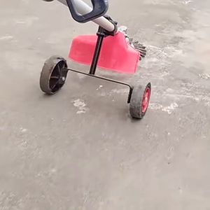 รับเครื่องตัดหญ้า มีล้อ เบนซิน เสาสะพาย 28 มม ชั้นวางล้อ ราคาที่สะดวก ประสิทธิภาพ โครงพยุงถือ