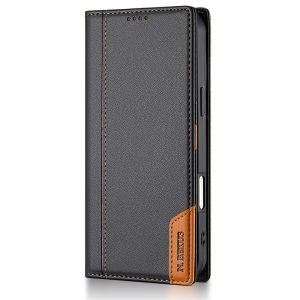 Card Case For Samsung Flip Leather Cover With Card Holder Mobile Phone Shell Cards Slot Case Casing Cases For Samsung Galaxy S25 Ultra S24 Plus S23 Ultra S25 FE S22 Ultra S21 Plus Note10 Plus Note20 Ultra Covers With Wallet Bag