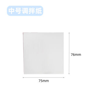กระดาษผสมสีสำหรับชั้นคลินิกการรักษาผู้ป่วยแบบใช้แล้วทิ้งกันน้ำหนา กระดาษผสมสีสำหรับช่างทำเล็บ อุปกรณ์ดูแลฟัน