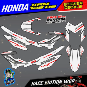 HONDA XRM 125 Fi DS (2021 - 2024) (Race Edition) Full Body Sticker Motor Decals