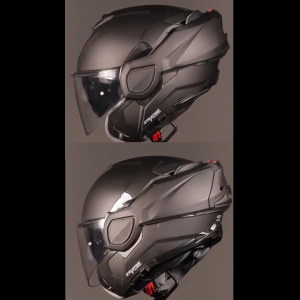 ORIGINE STRATOS FLIP OVER HELMETS- Gloss Black