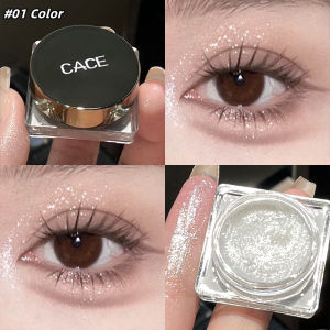CACE Diamond Eye Shadow Palette Glitter Eyeshadows Glossy Shiny Highlighter Eyes Shadow Gel Shimmer Eyeshadow Brighten Eyes
