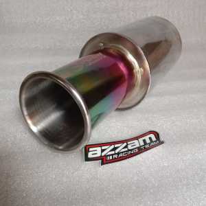 Knalpot Racing Mobil Bensin dan Solar Non Turbo SPOON SUARA BASS GAHAR WARNA PELANGI