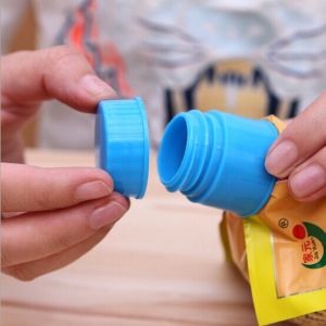 Food Storage Bag Clamp Sealer Freshness Preserver Milk Powder Snack Sealant Moisture Proof Kitchen Essential Tool HX Brand