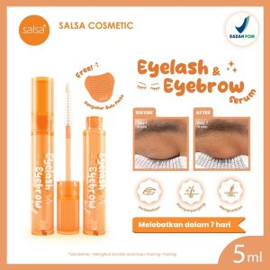 SALSA Eyelash & Eyebrow Serum: Menebalkan Bulu Mata & Penumbuh Alis Cepat