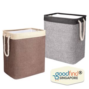 Large Storage Basket With Inner Lining Multi Purpose Basket With Rope Handle  Laundry Basket - GoodFind