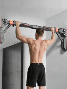 Wall Mounted Pull Up Bar No Drill Home Indoor Fitness Equipment
