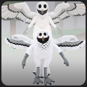 26cm 99 Nights In The Forest Owl Plush Toys Movie Stuffed Animals Eagle Toys Fans Birthday Gifts Toys for Kids Halloween Gifts