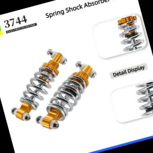 Phụ Kiện Giảm Xóc Phía Sau Xe Tay Ga Điện 125mm Phụ Kiện Độ Xe Đạp Giúp Nâng Cao Trải Nghiệm Lái Xe