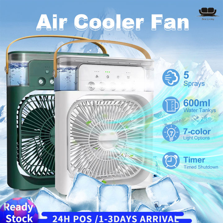 Malaysia Ready Stock】Air Conditioner Cooling Fan With Sprays