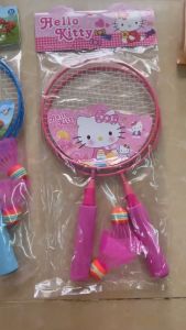 Vợt cầu lông cho bé tặng kèm 2 quả cầu đồ chơi vận động thể thao