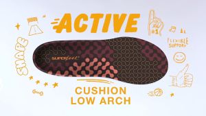 SUPERFEET ADAPT RUN INSOLES (GREAT FOR RUNNING & WALKING SHOES)