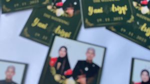 [100 pcs] Kartu Ucapan - Kartu Souvenir Pernikahan Custom - Seri 3
